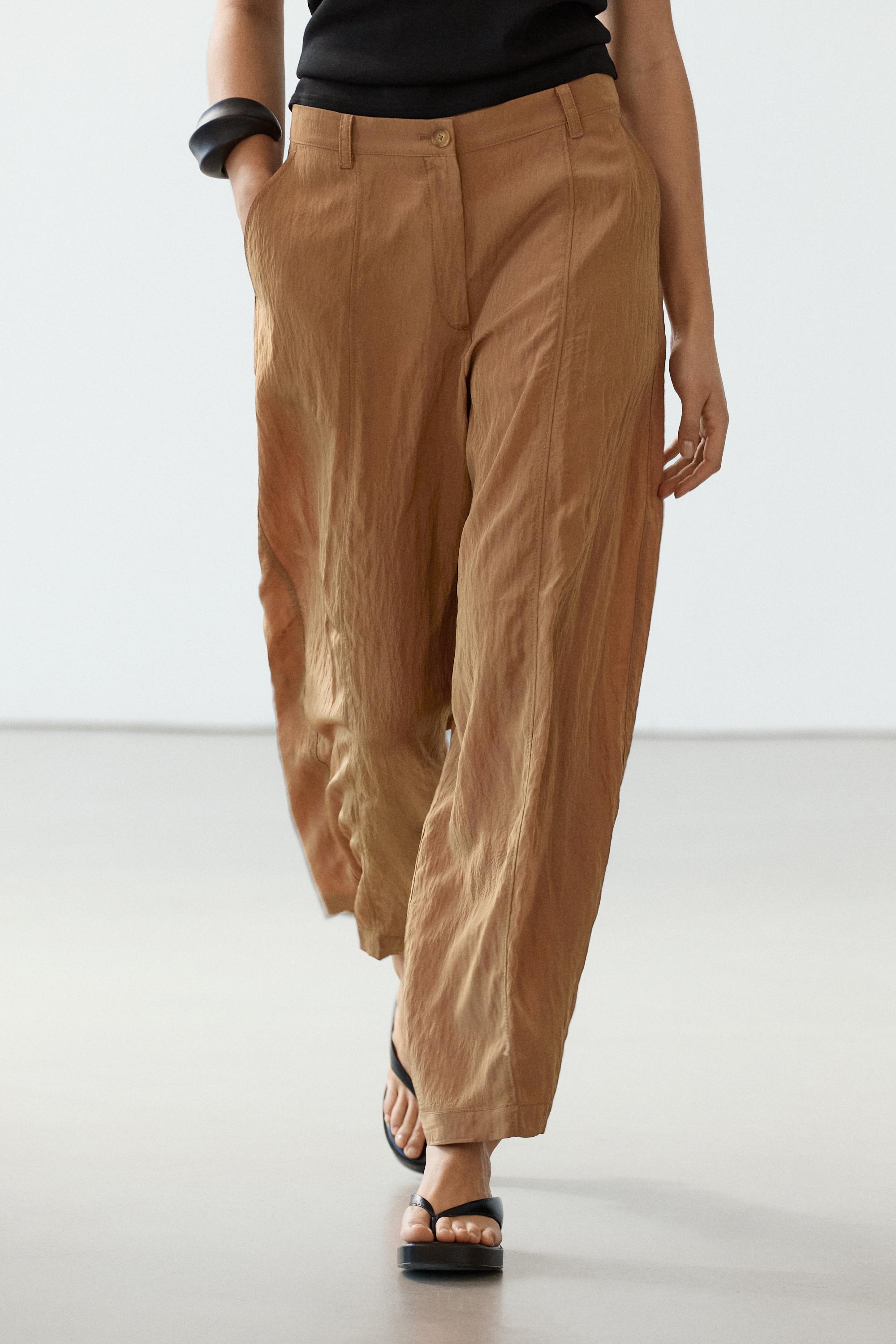 Pantalón ligero barrel fit