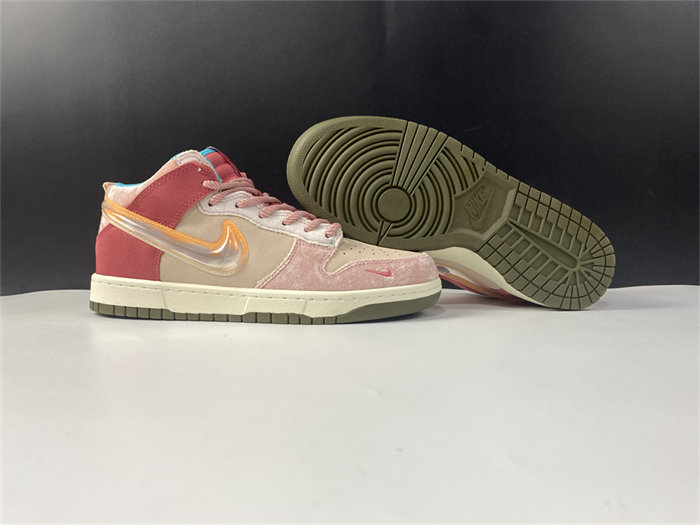 NK Dunk Mid Social Status Free Lunch Strawberry Milk DJ1173-600
