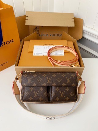 LV VIBE monogram handbag M46999,