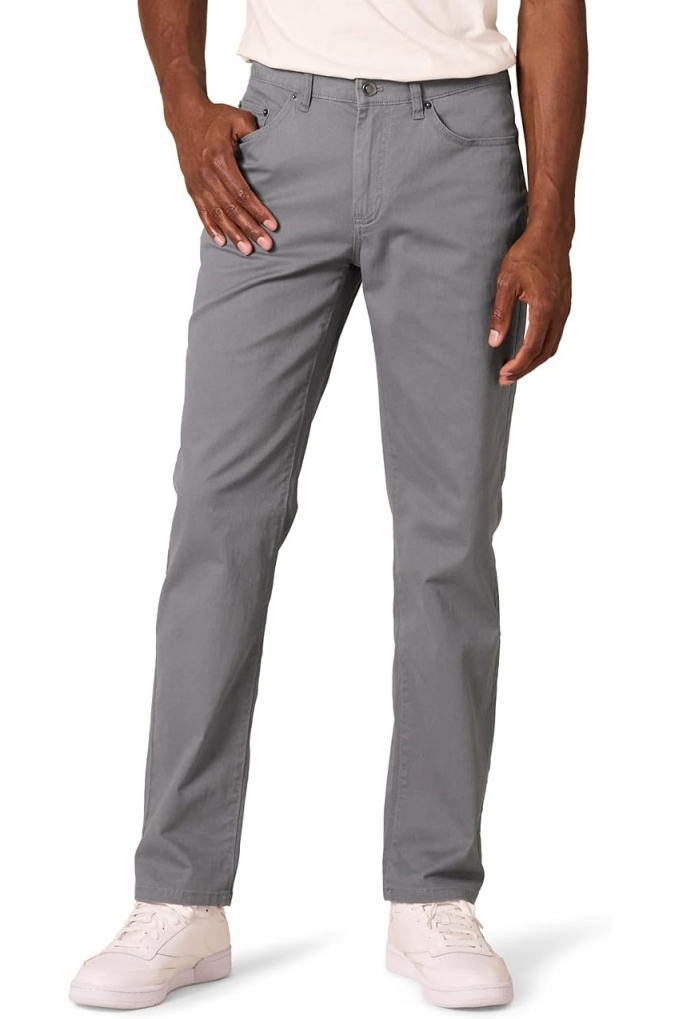 Men's 5-Pocket Stretch Twill Pants