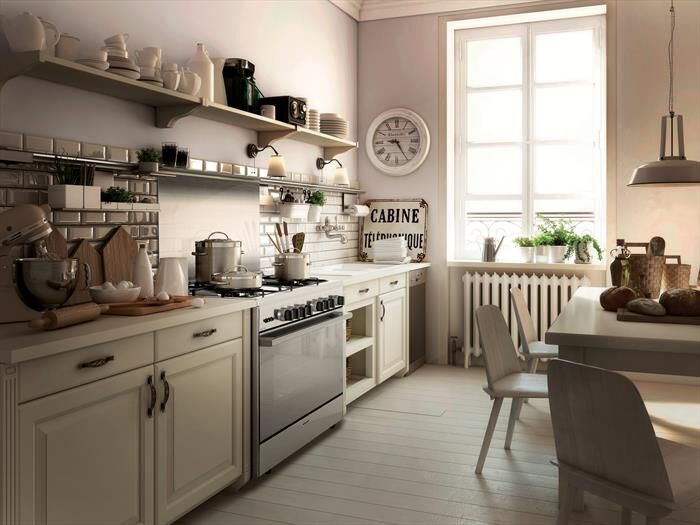 GLEM GAS - Cucina a gas UR965VI Classe A-Inox
