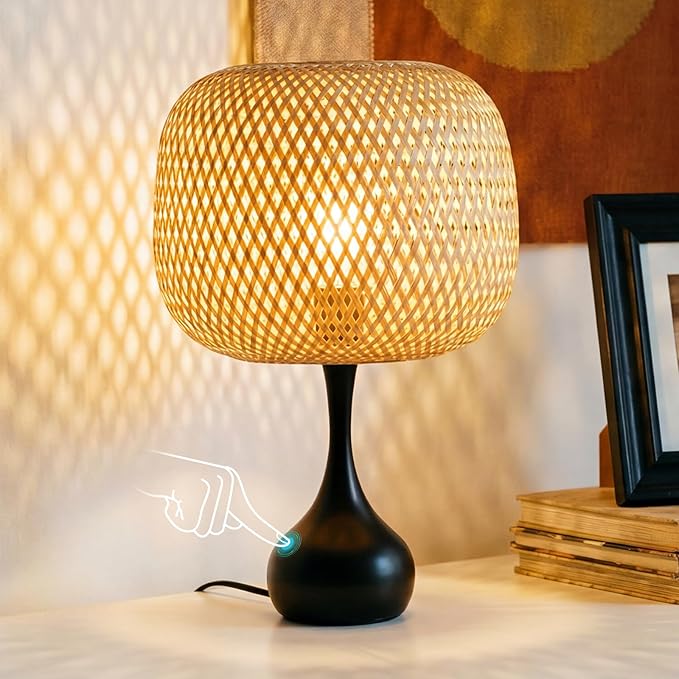 LUMIGROVE Touch Bedside Lamp for Bedroom