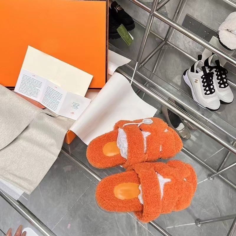 Fashion High quality plush Slippers LX-872211