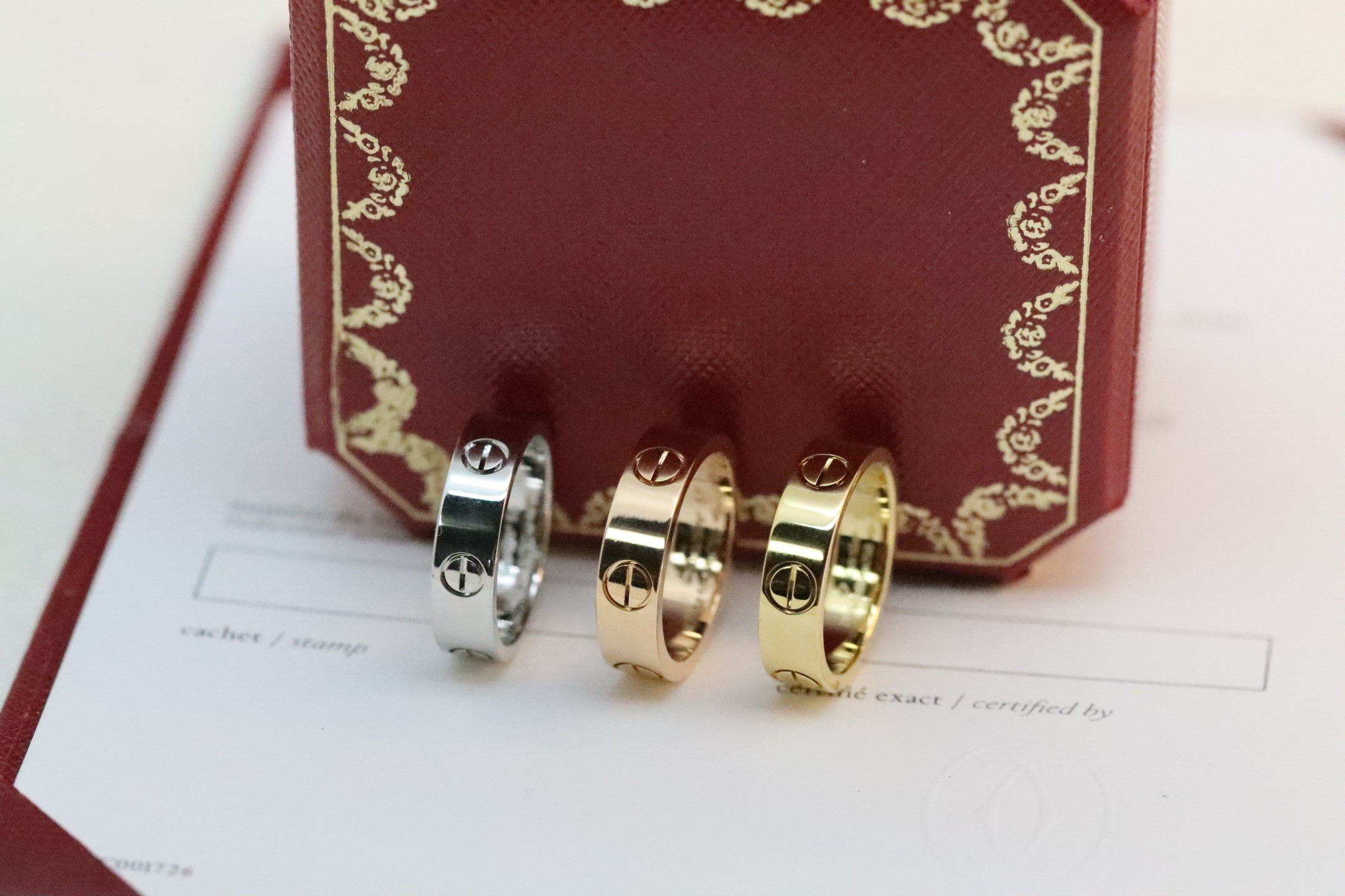 Carti LOVE Ring（Multiple colors）