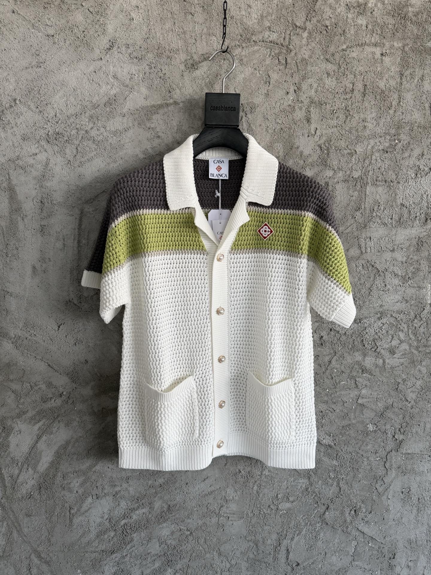 Casablan Knitted short sleeve
