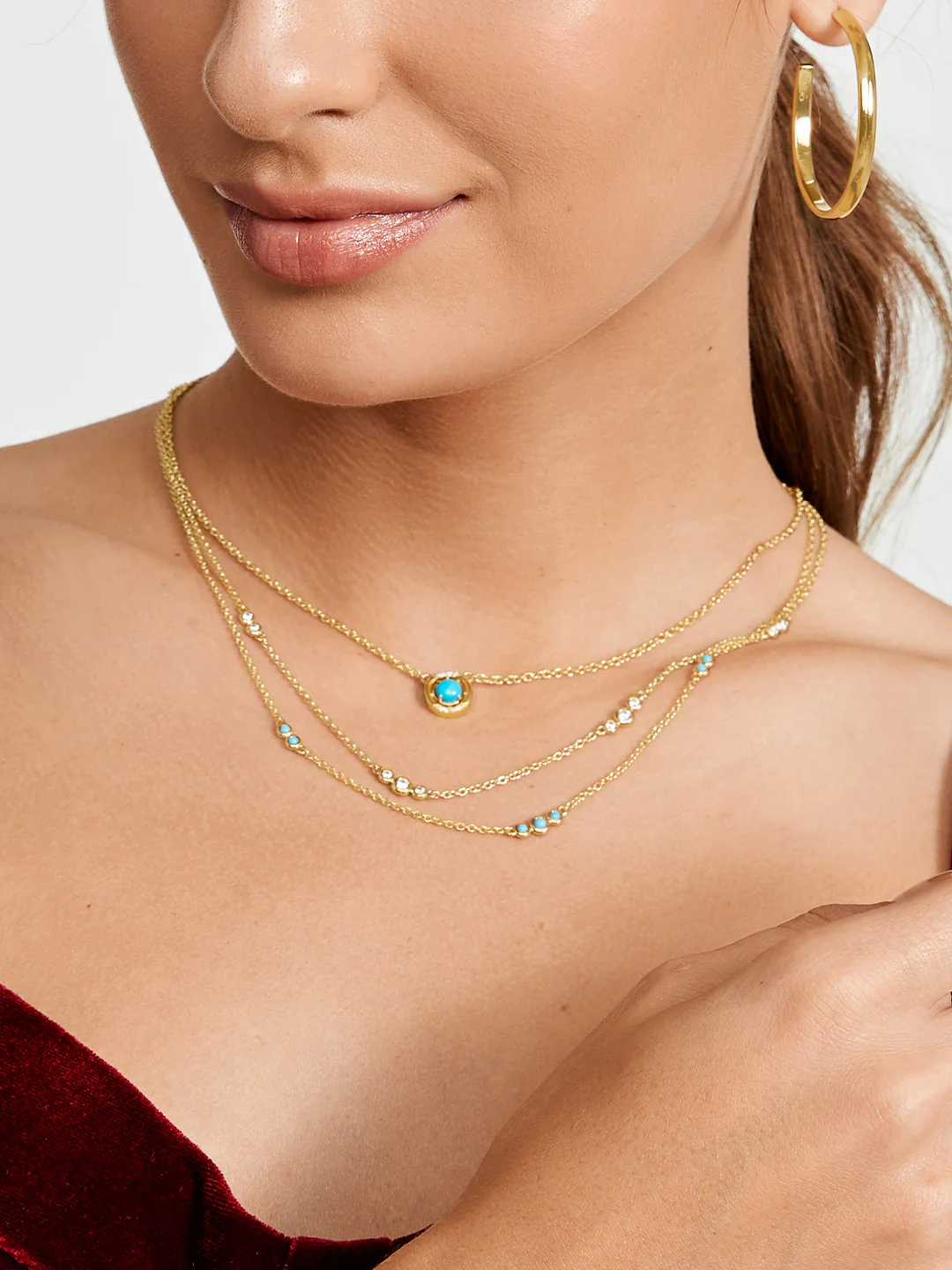 Halo Crystal Necklace