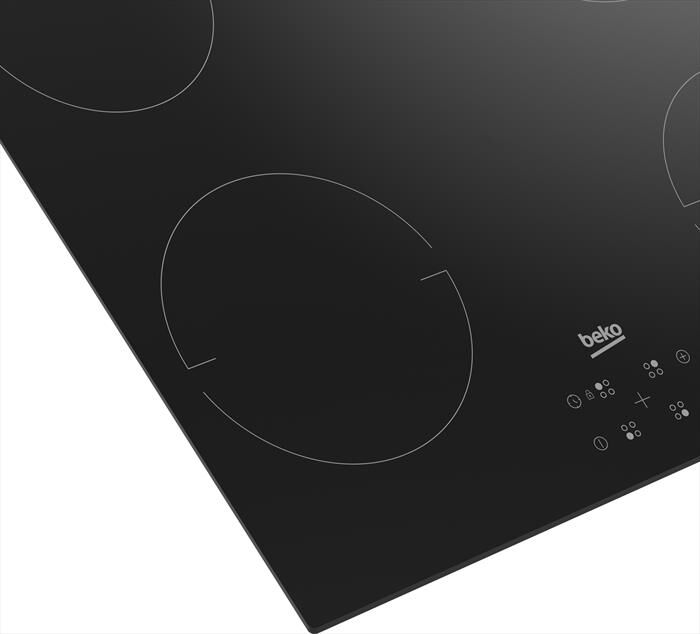 BEKO - Piano cottura elettrico HII64401QT 59 cm-Black