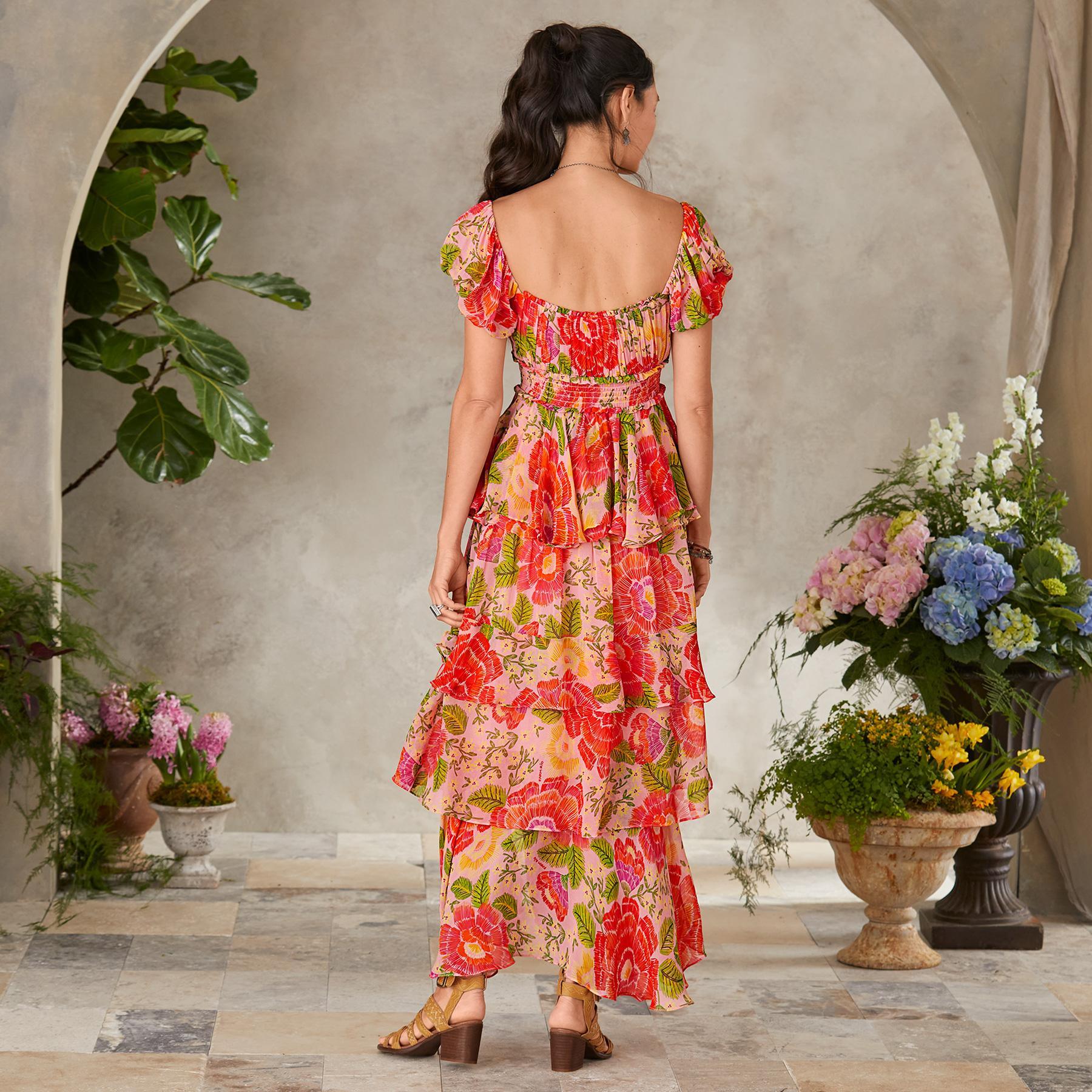 Blooming Floral Maxi Dress