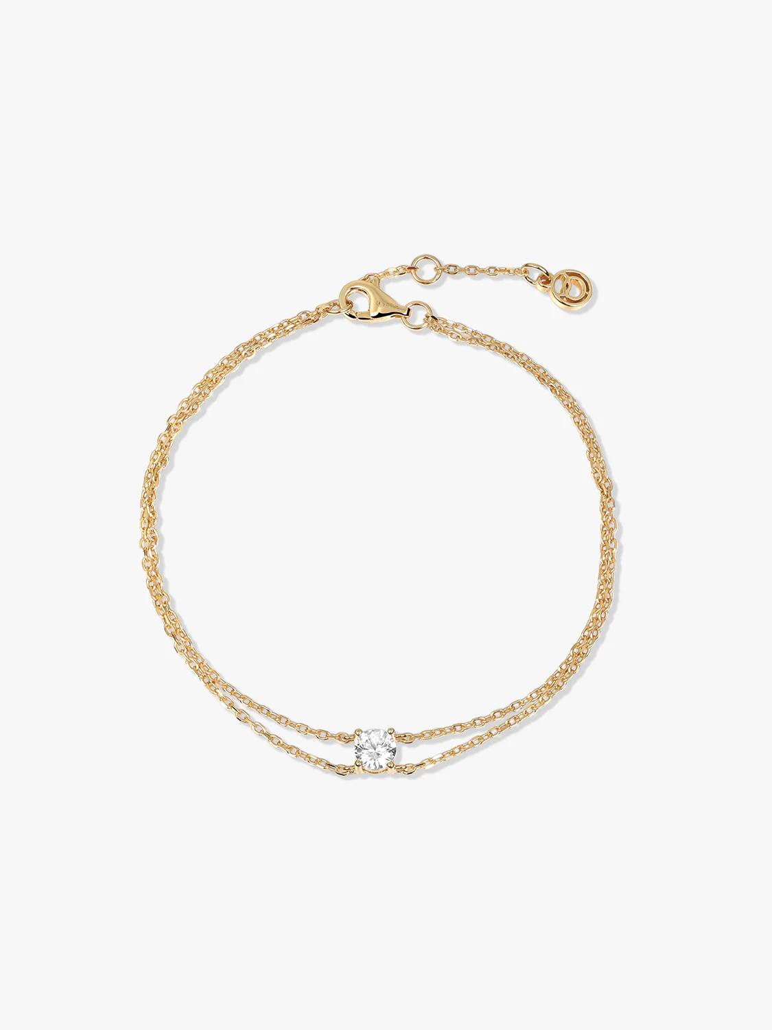 Double Chain Sapphire Bracelet