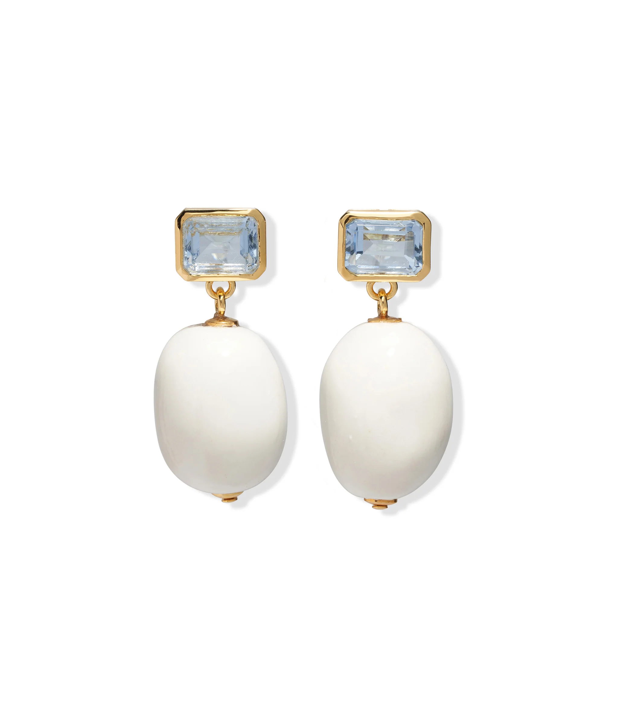 La Paz Earrings in Ivory