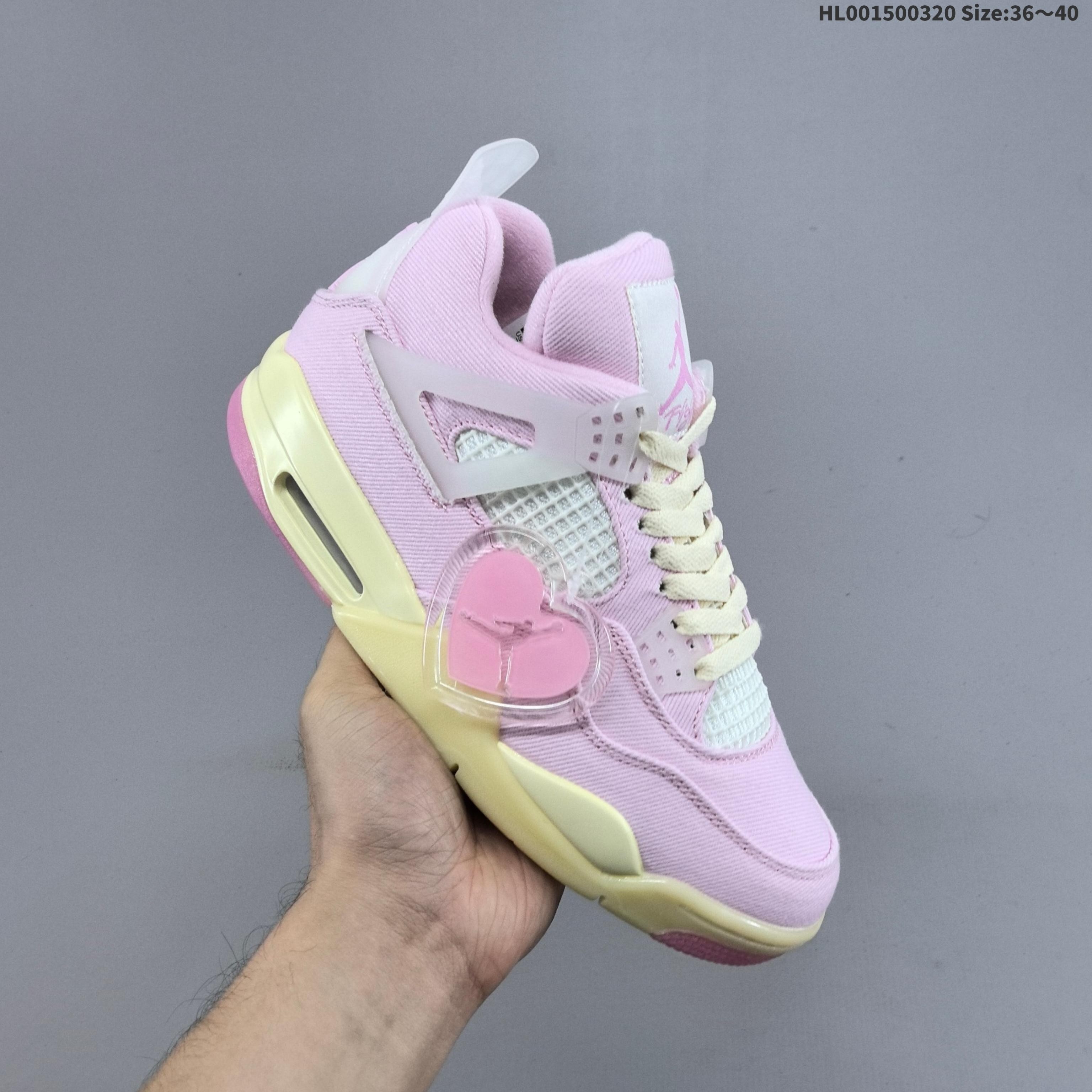 JRD 4 Retro Denim Iced Carmine IB6716-600（Women's style）