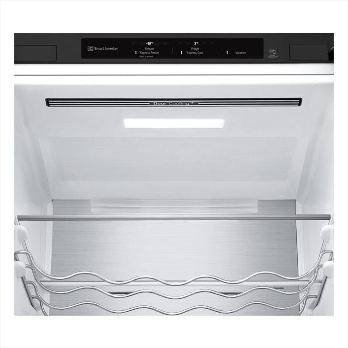 LG - Frigorifero combinato GBV7280AEV Classe A 387L-Nero