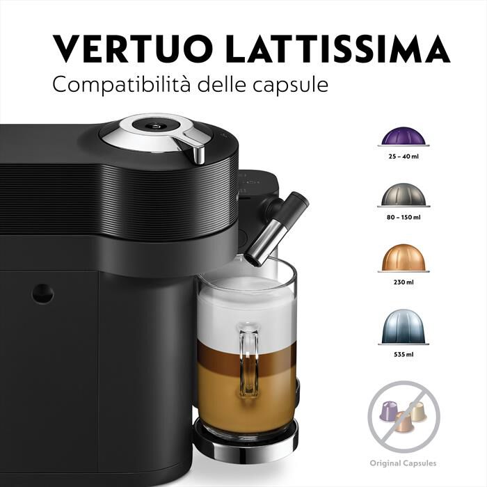 DE LONGHI - Macchina da caffè ENV300.B-nero