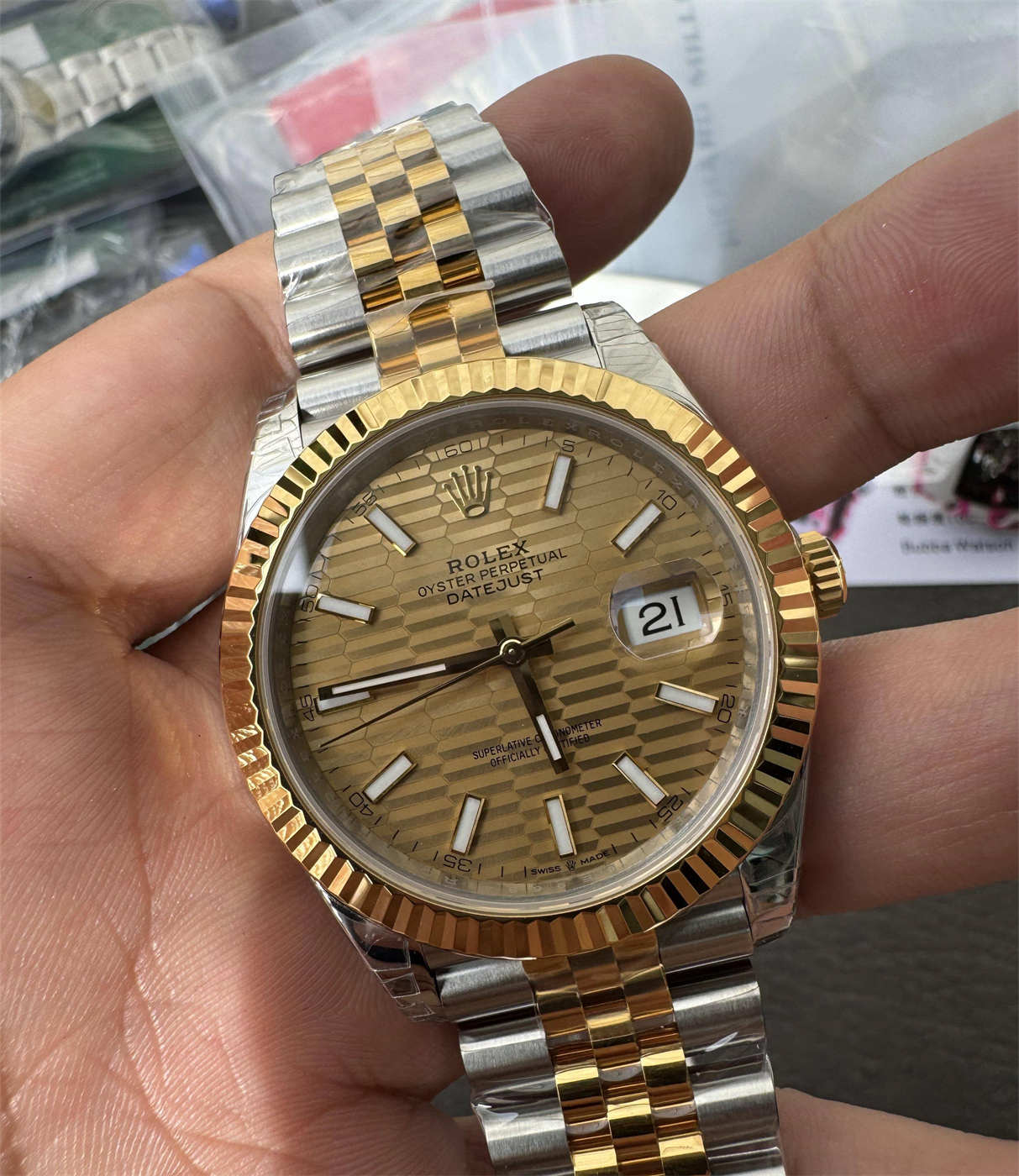 Rolex Datejust 41 Two Tone Replica – VS Factory M126333-0022 with Dandong 3235 Movement
