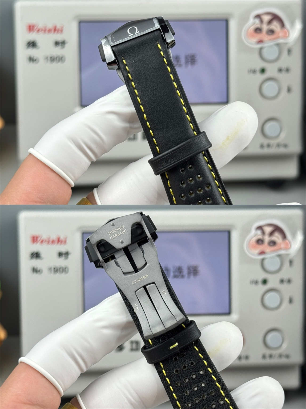 BLS Factory Omega Speedmaster Apollo 8 Replica – Dark Side of the Moon V2 (Real Ceramic)