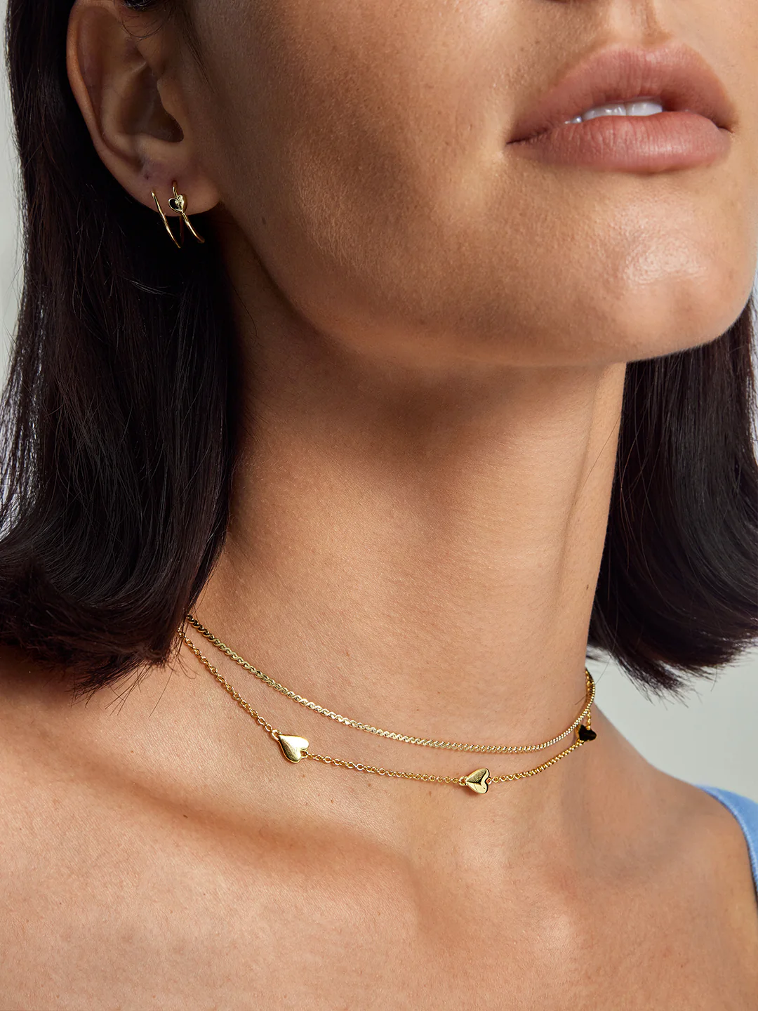 Heart Station Necklace