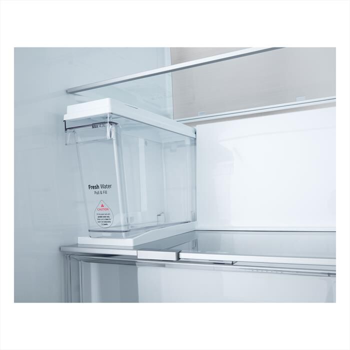 LG - Frigorifero side by side GSXE91EVAD Classe D 628L-Black