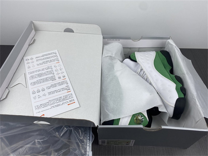 JRD 13 Retro White Lucky Green DB6537-113