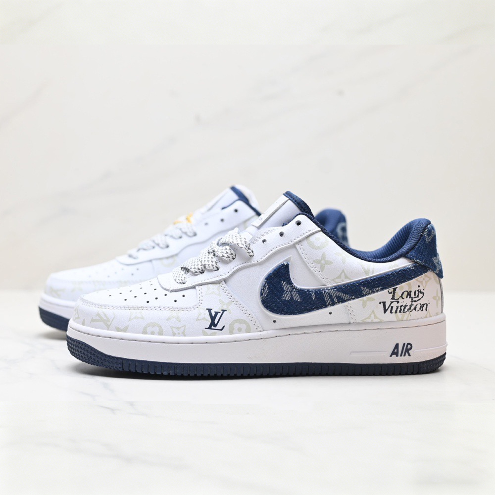Luxury Mix Denim AF1 Sneaker NNL24112023