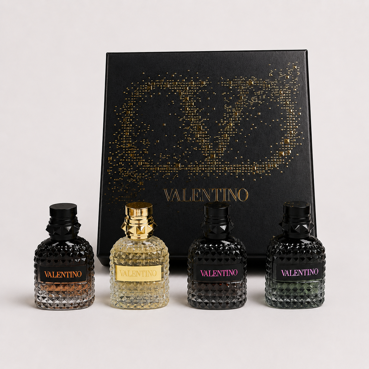 D112：Valentino Uomo Born in Roma 4-Piece 30ml Fragrance Gift Set (4×30ml)