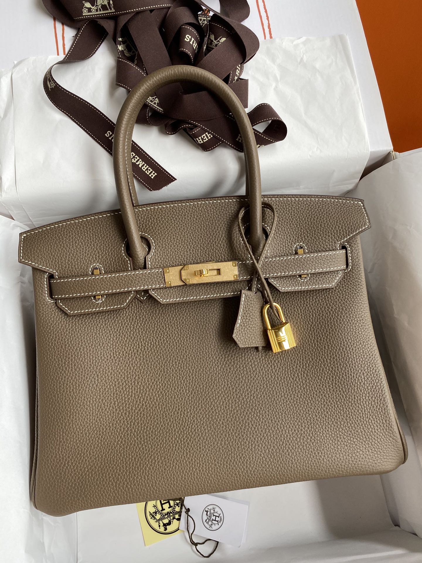 Hermes Birkin 25-35cm custom TOGO