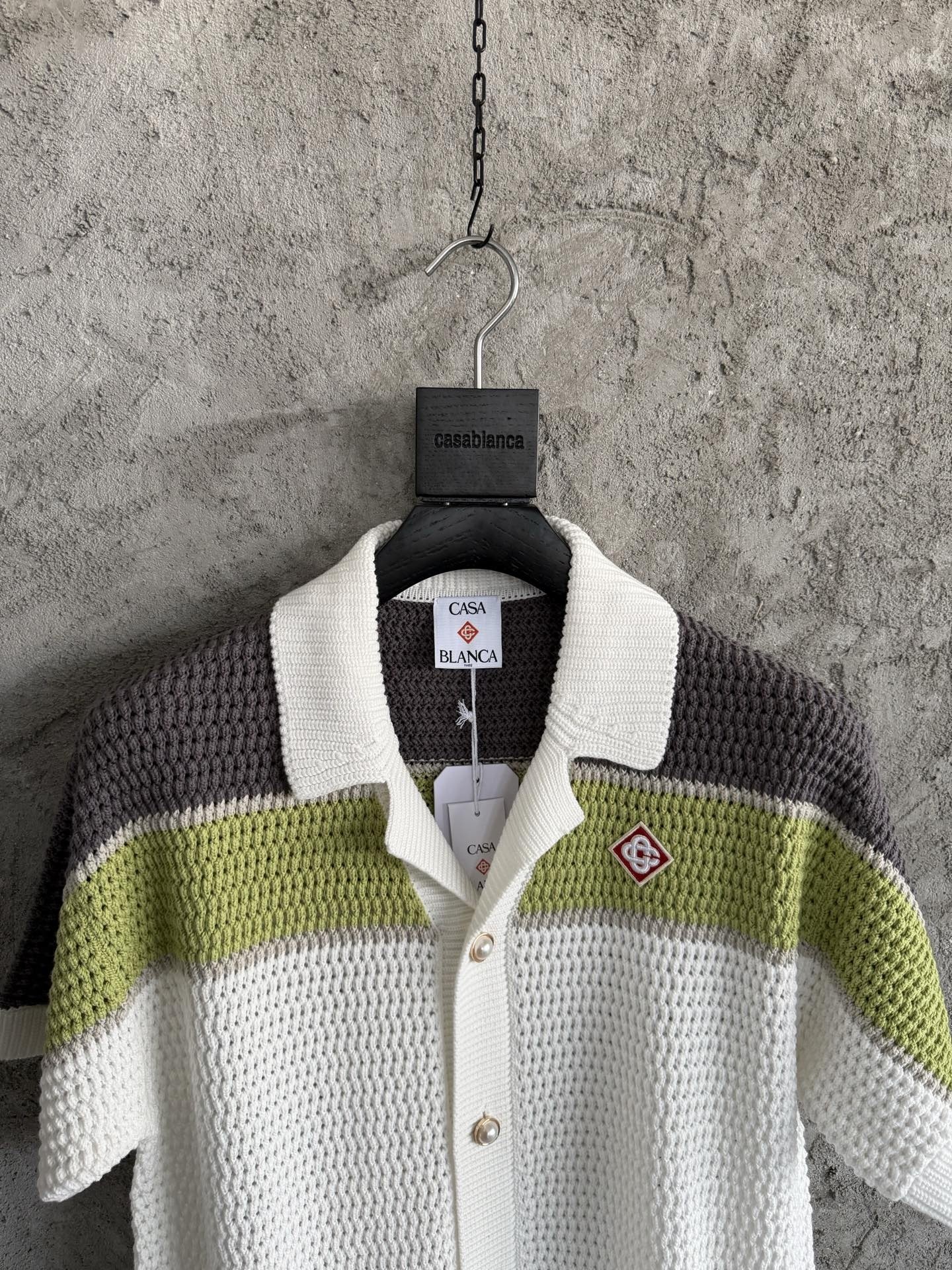 Casablan Knitted short sleeve