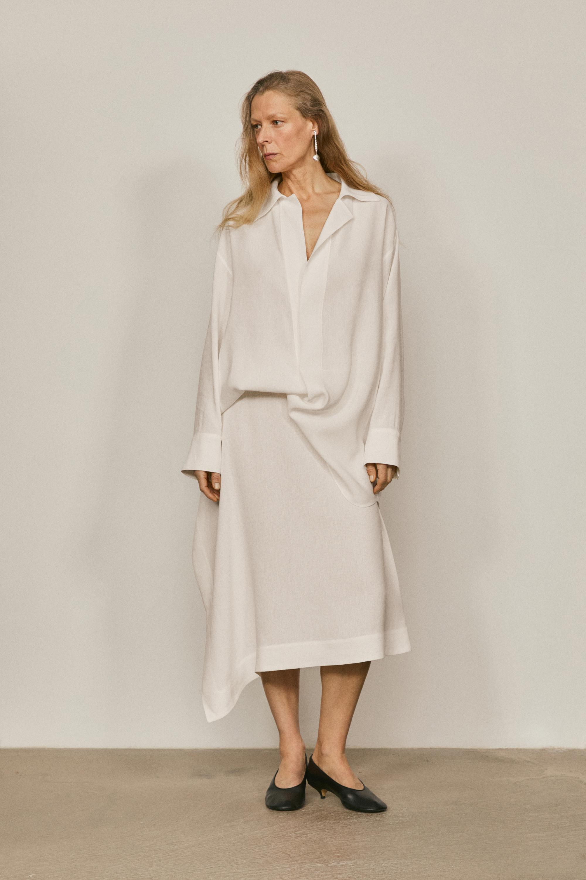 Falda pareo midi fluida - LIMITED EDITION