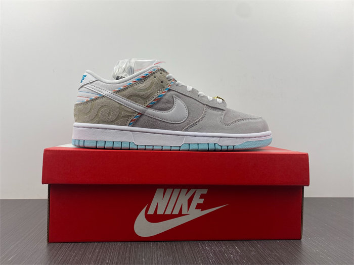 NK Dunk Low SE Barber Shop Grey DH7614-500