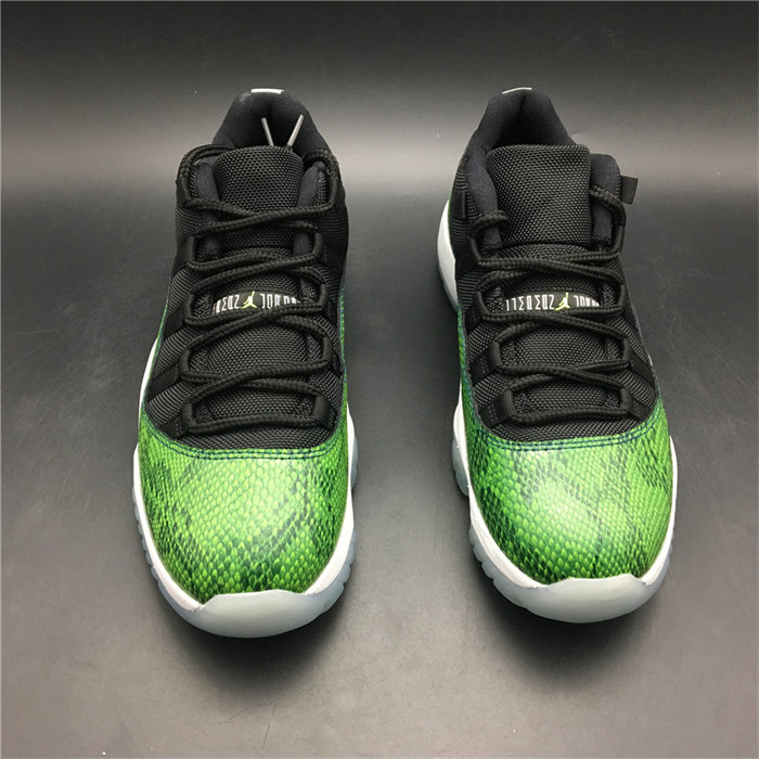 JRD 11 Retro Low Green Snakeskin 528895- 033