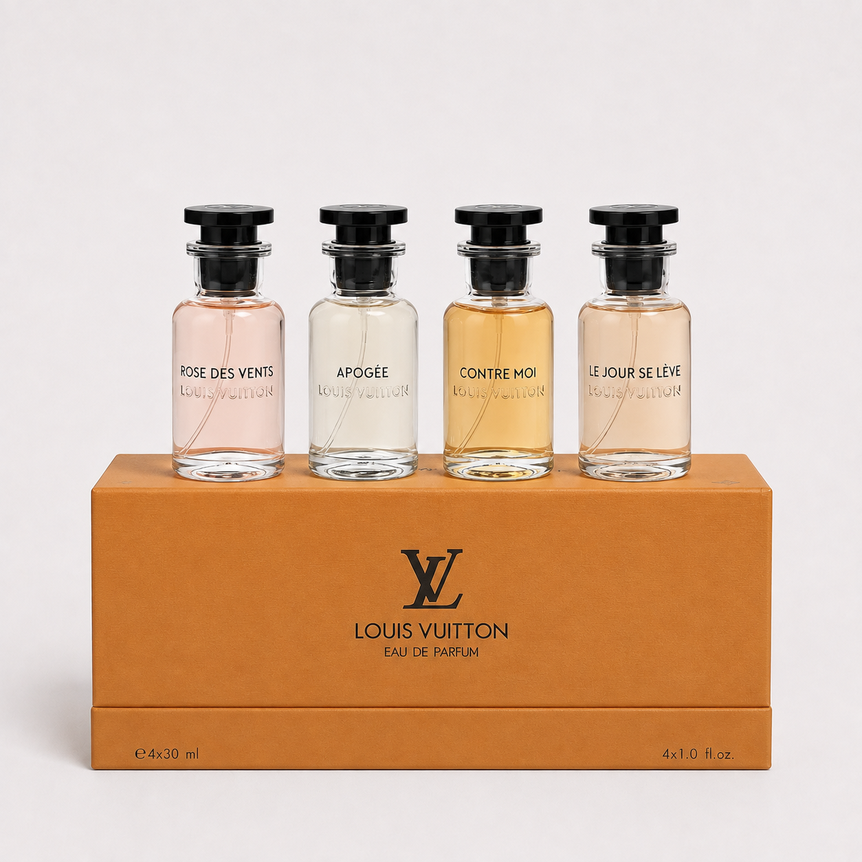 D114：Louis Vuitton 4-Piece 30ml Eau de Parfum Gift Set (4×30ml)
