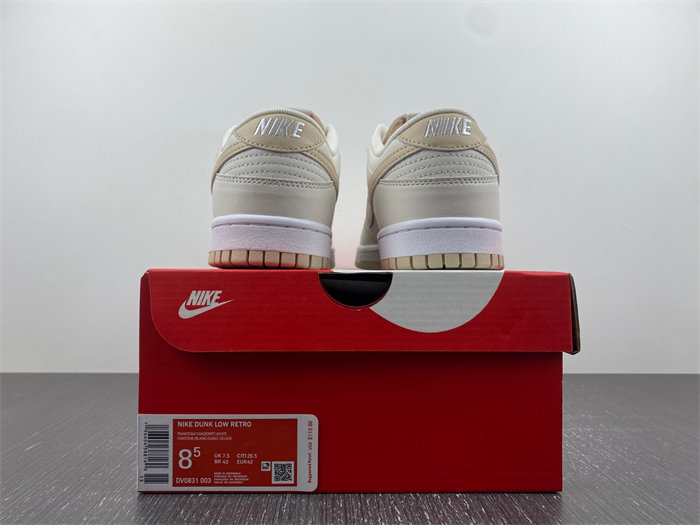NK Dunk Low Phantom Sanddrift DV0831-003