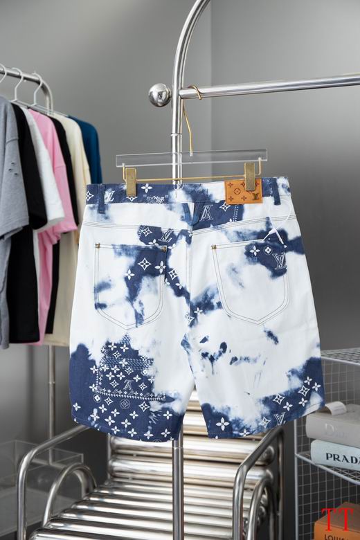 LV Jean shorts