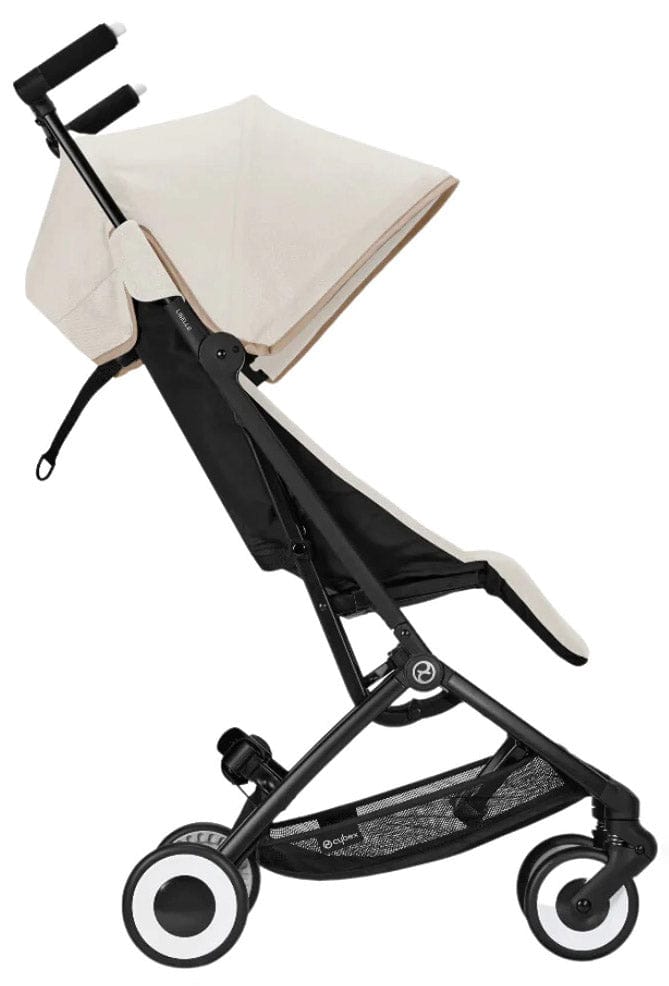 Cybex Libelle 2 Compact Stroller (with 1 Pull Harness) - Seashell White / Light Beige