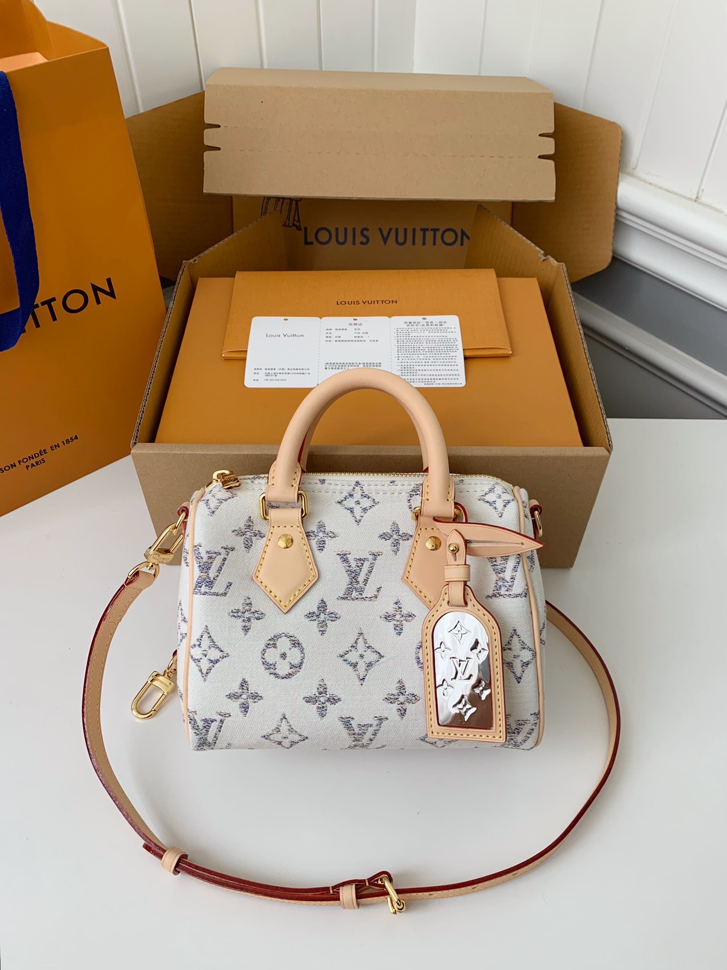 LV Speedy Bandouli ère 20 M24709  Size：20.5*13.5*12cm