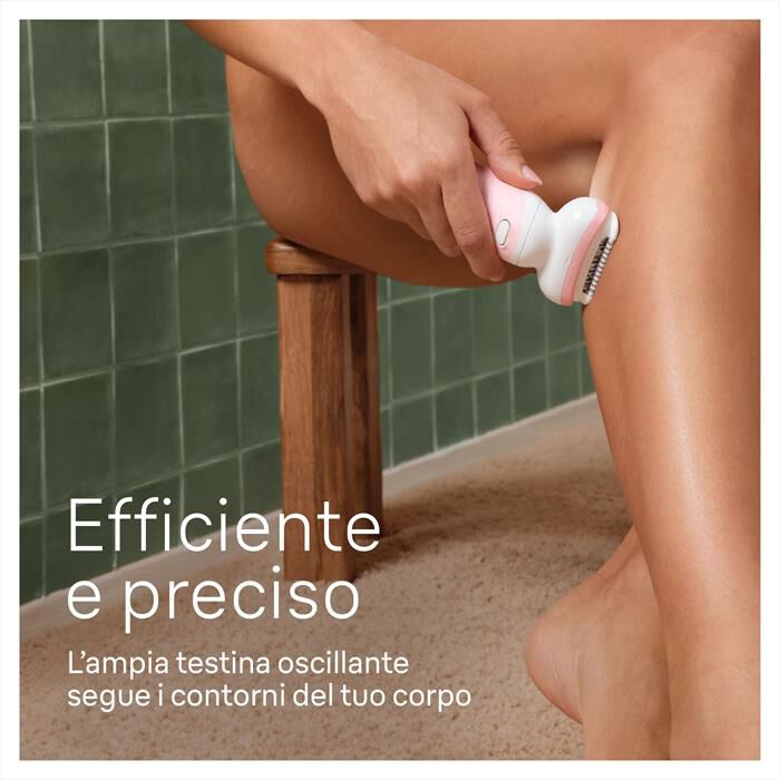 BRAUN - Epilatore SILK-ÉPIL 9 9-000-BIANCO/ROSA