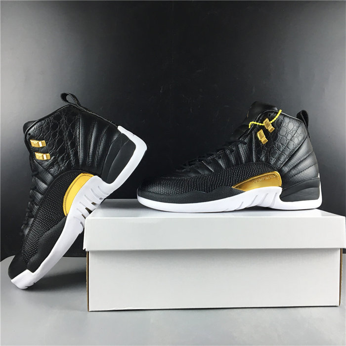 JRD 12 Retro Black Metallic Gold White AO6068-007