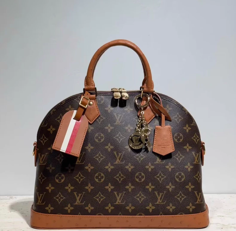 LOUIS VUITTON N30049 Alma MM Soft Celebration