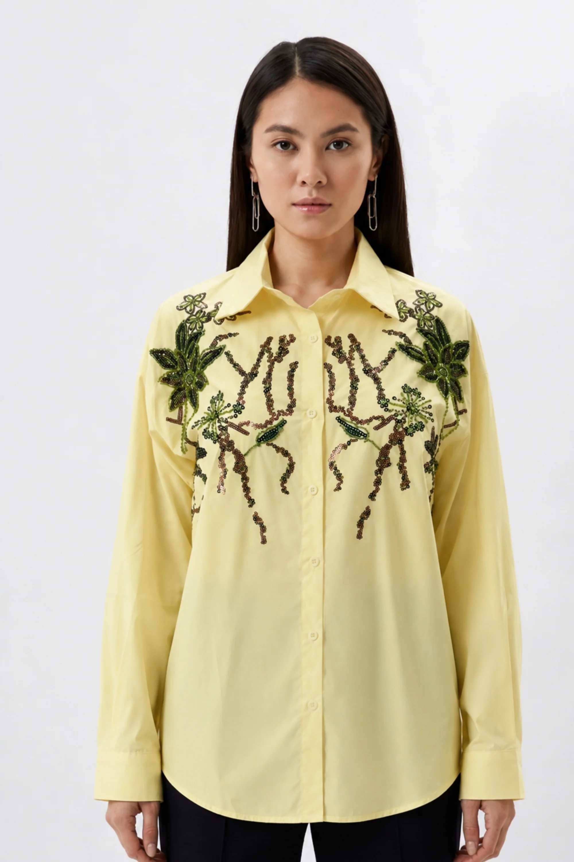 Sunny Meadow Embellished Shirt