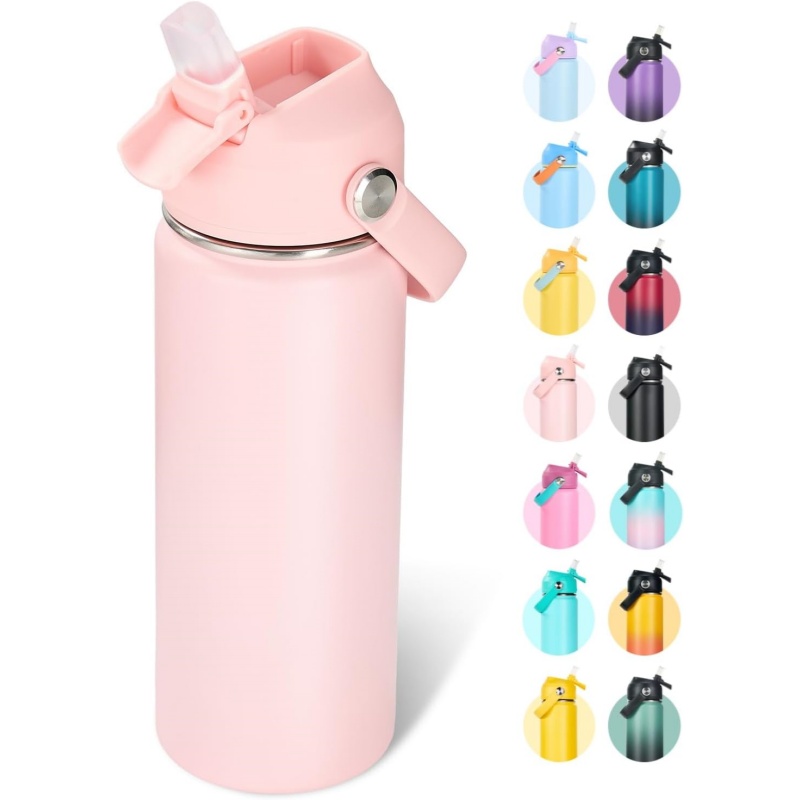 THERMOCLOUD 18oz Insulated Stainless Steel Water Bottle
