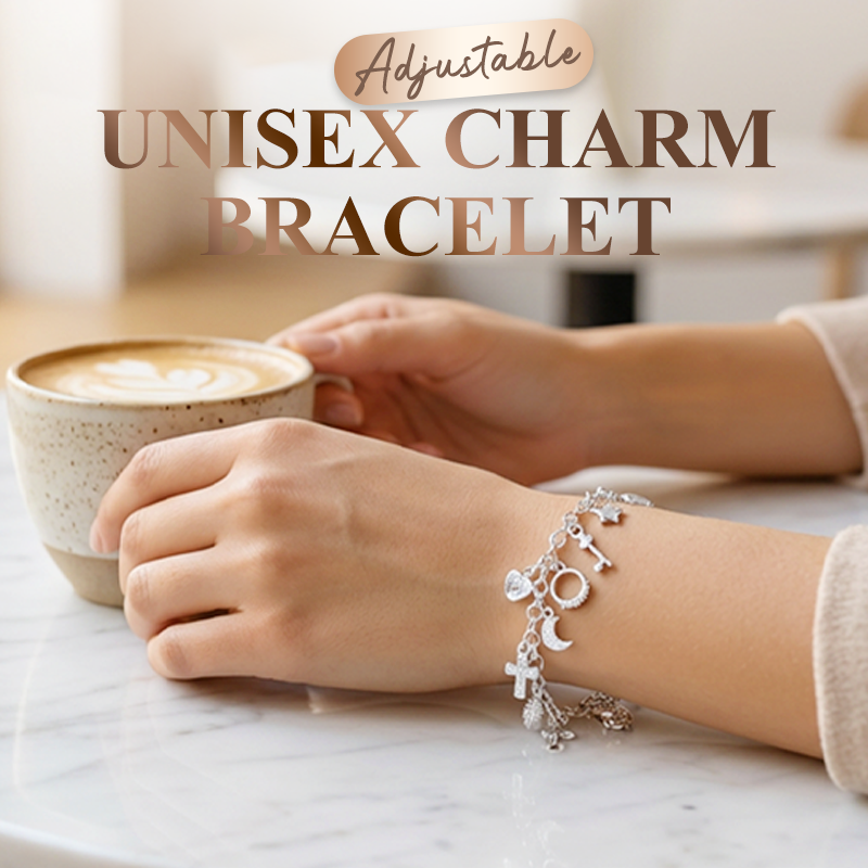 Adjustable Unisex Charm Bracelet