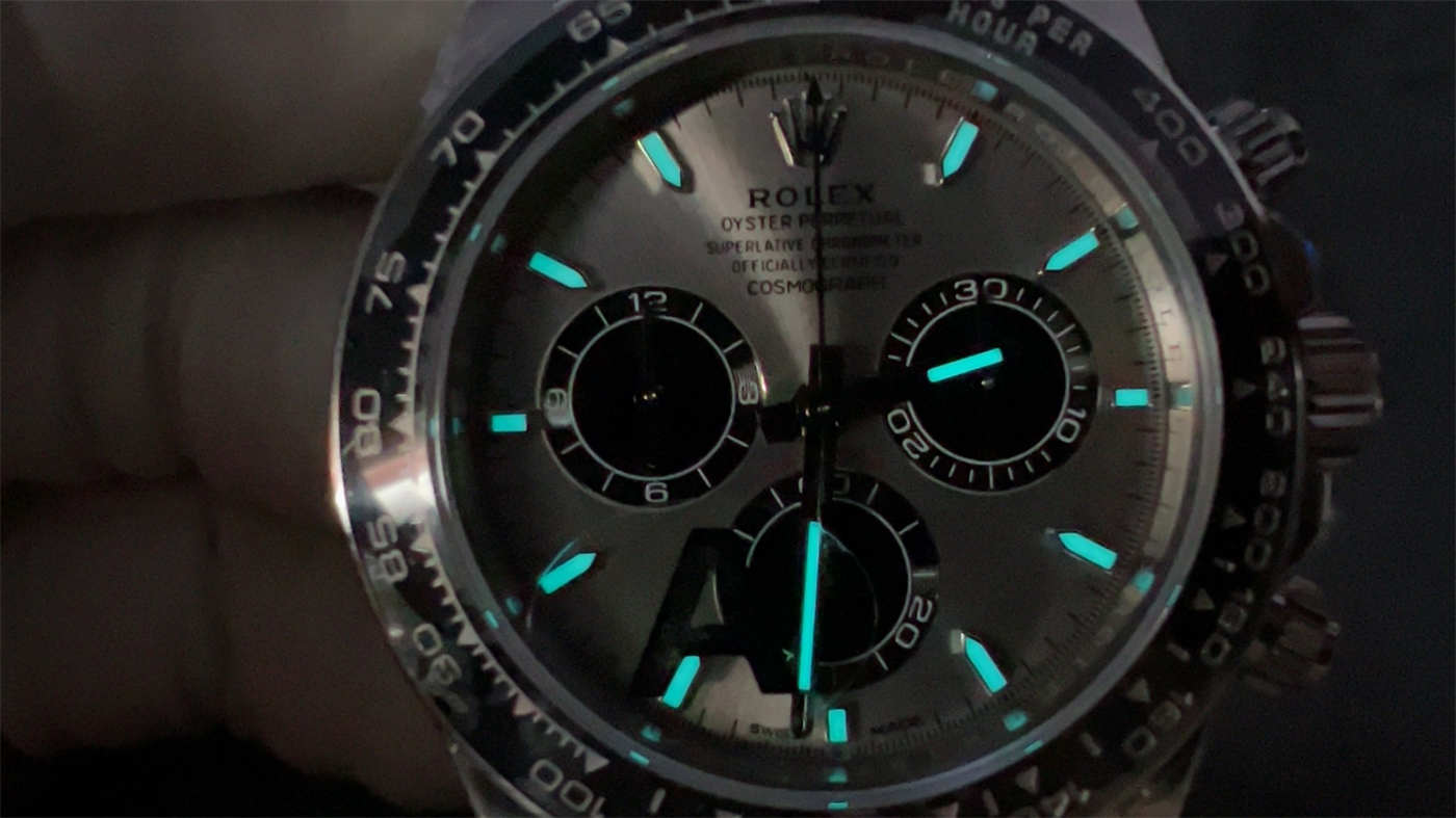 VSF Rolex Daytona Ghost Replica | Weighted Case (136g) with Clone 4131
