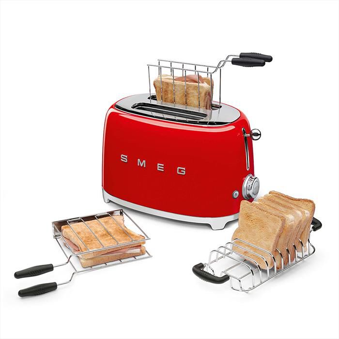 SMEG - Tostapane 50's Style 2x2 fette – TSF01RDEU-rosso