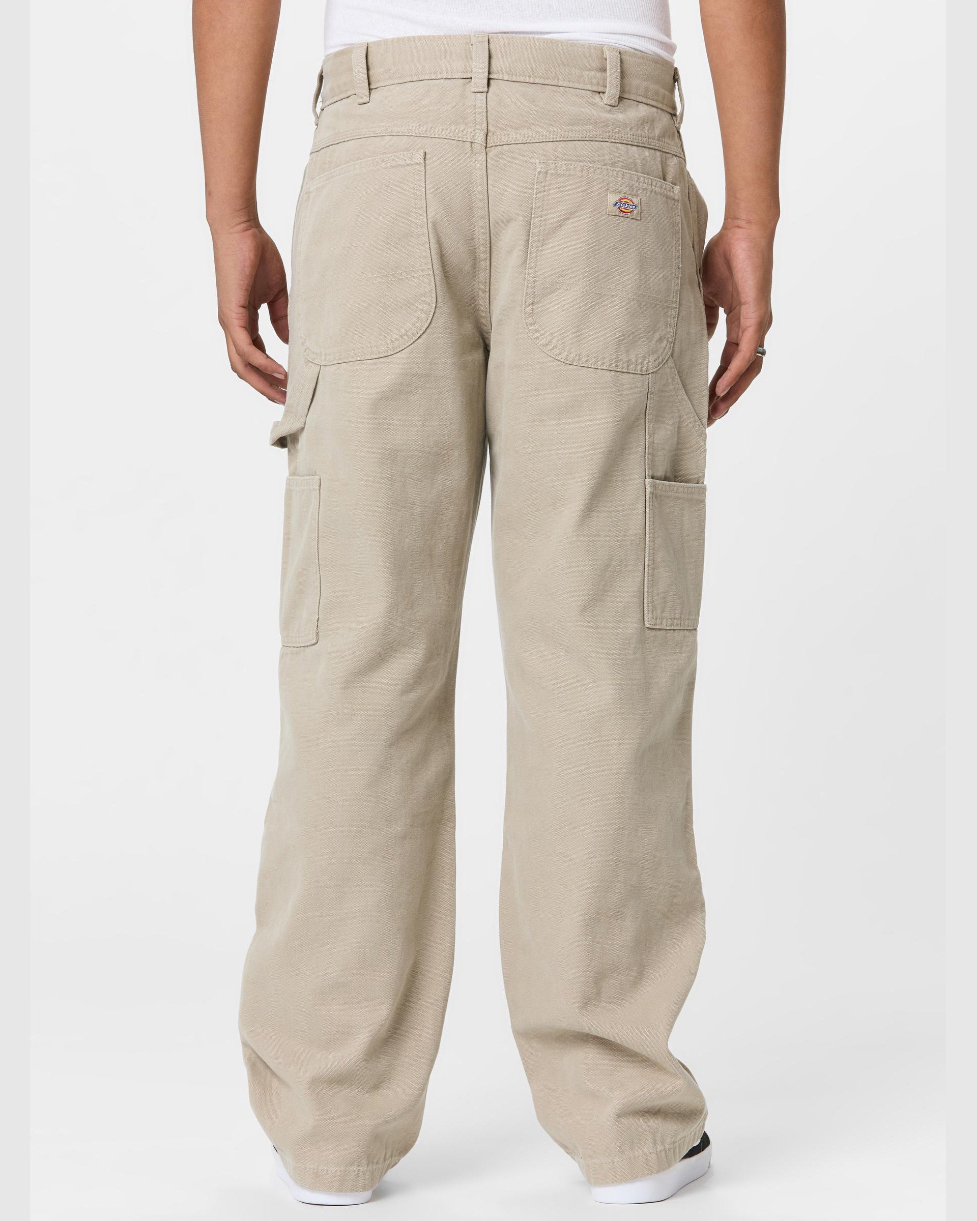 Double Knee Canvas Carpenter Pants - Desert Sand