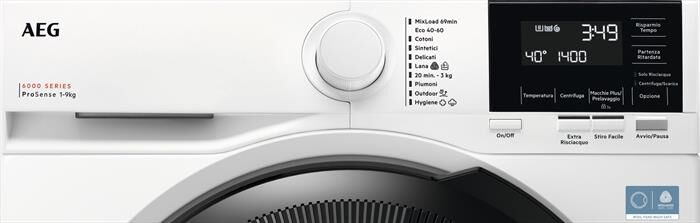 AEG - Lavatrice LR6FG94 9 Kg Classe A-Bianco