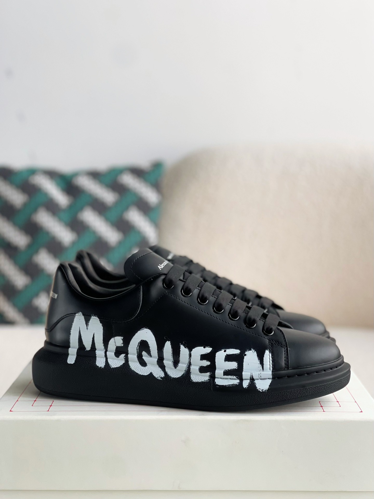 Alexander McQ black letter Sneakers