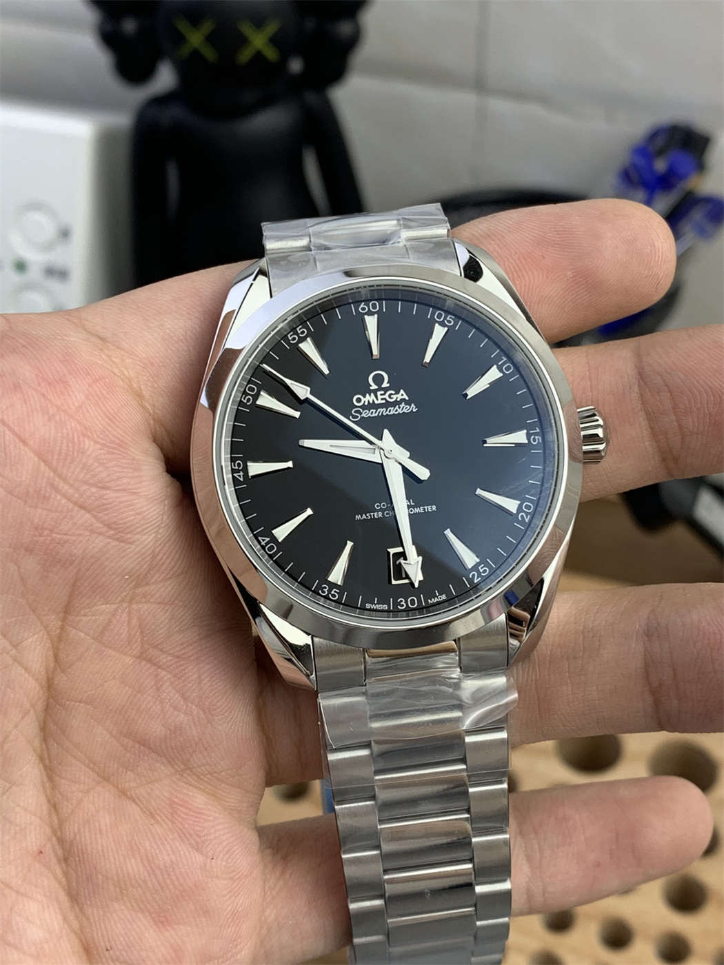 Omega Aqua Terra Replica – VS Factory Seamaster 150M Black Dial with 8900 Clone Movement