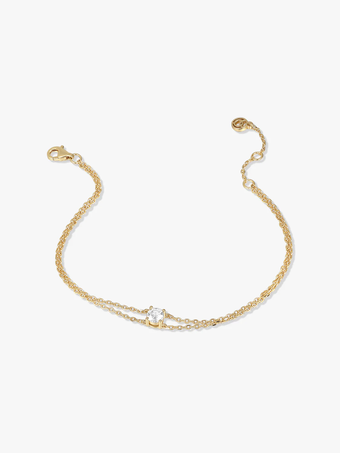 Double Chain Sapphire Bracelet