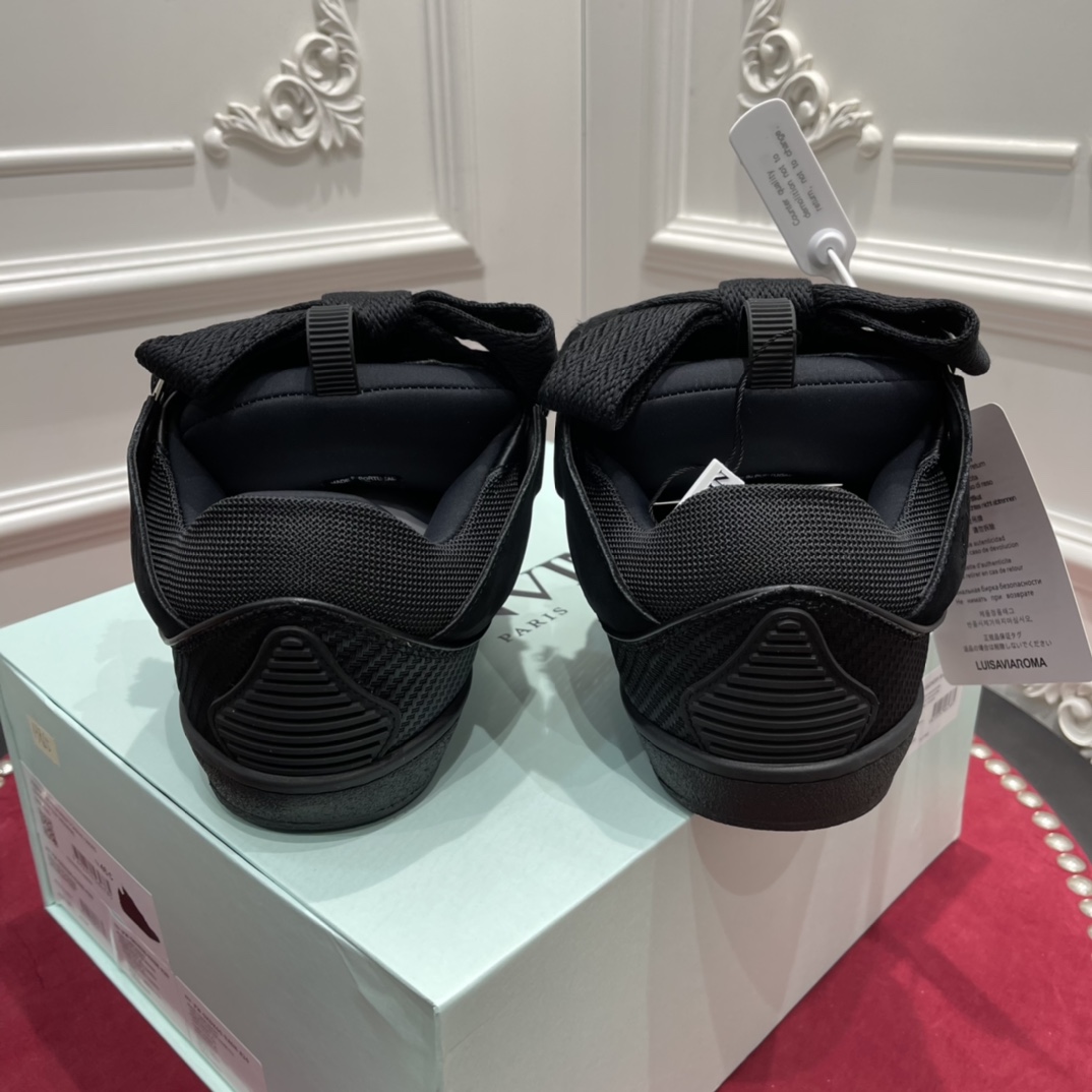 LAN Curb Sneaker All Black