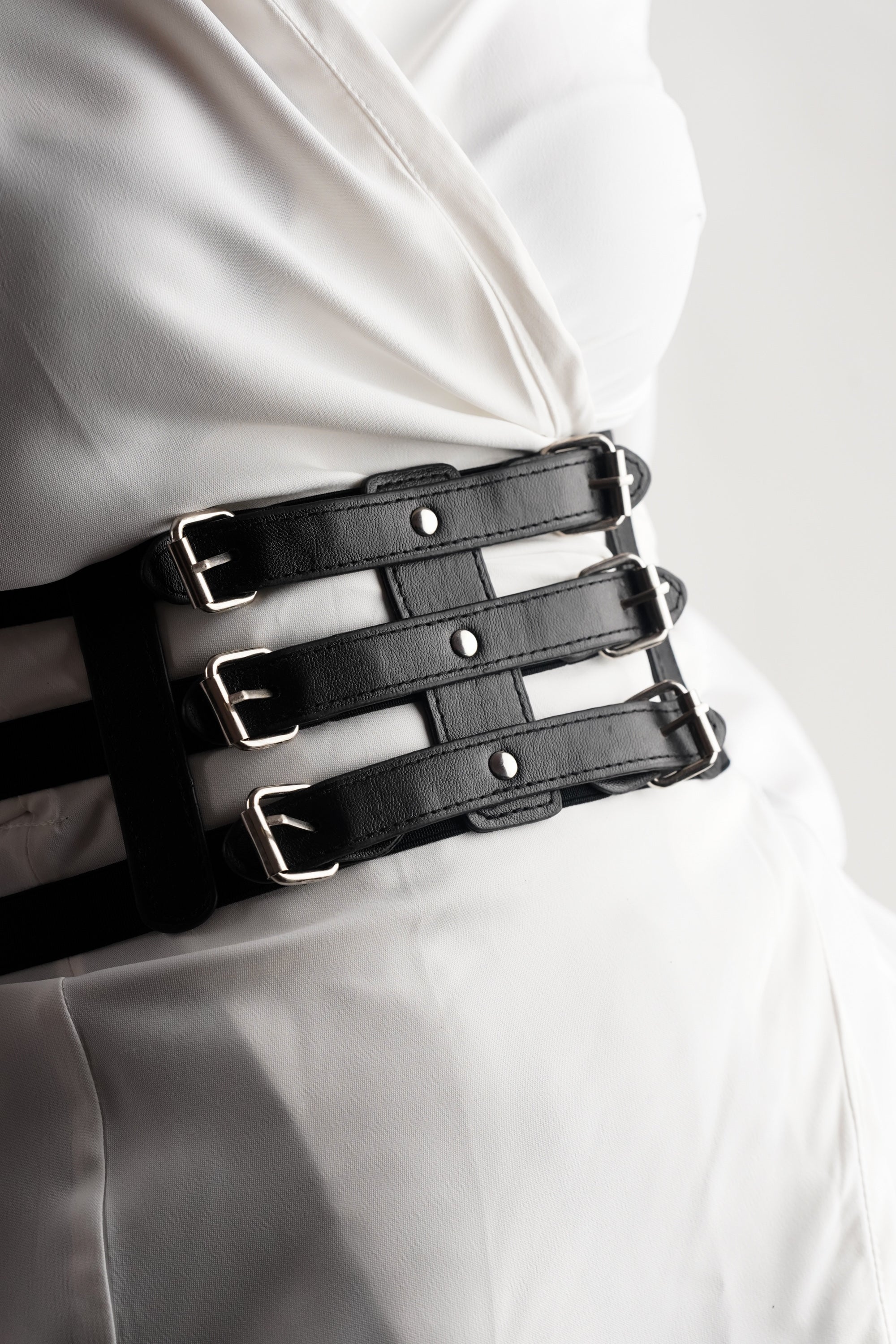 Punk Triplet Buckle Belt