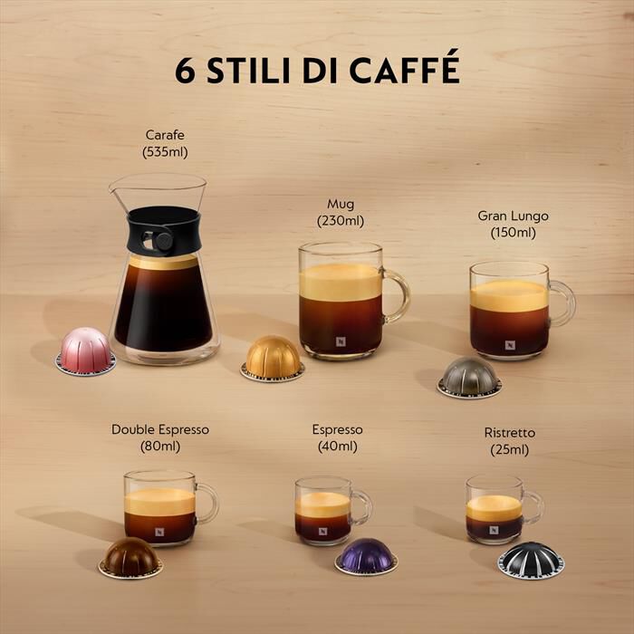 DE LONGHI - Macchina da caffè ENV300.B-nero